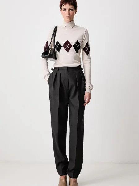 Шерстяные брюки Mugler