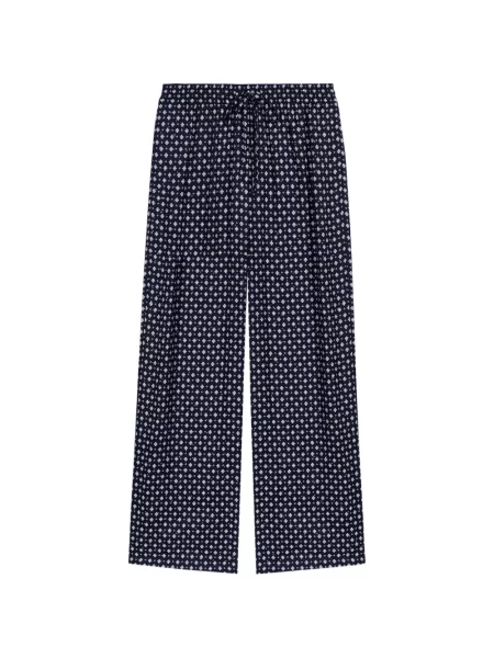 Pantaloni Maje cu imagine albastru