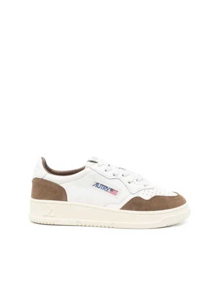 Sneakersy Autry skórzane białe