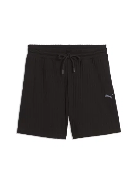 PUMA szorty z wysokim stanem HER 5" Akcesoria S czarny