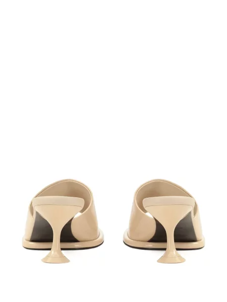 Papuci tip mules Sergio Rossi din piele