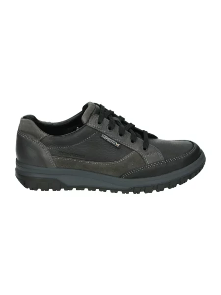 Sneakersy Mephisto zamszowe casual czarne