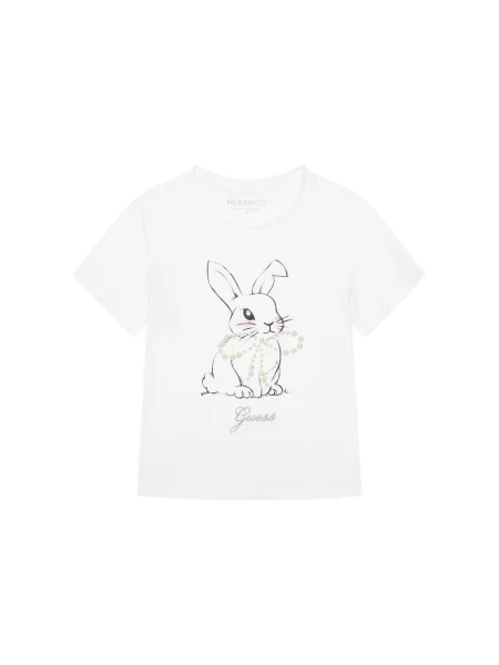 Guess Póló Regular Fit fehér