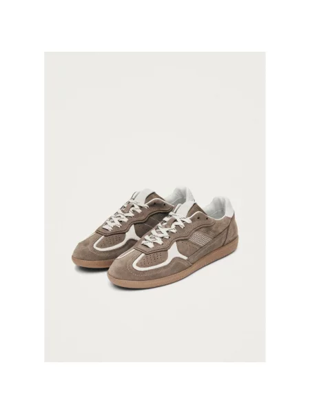 Sneakersy Alohas skórzane brązowe