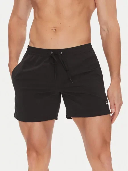 Quiksilver Szorty kąpielowe Everyday Solid Volley czarny