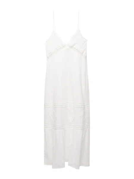 Pull&Bear Šaty bílá