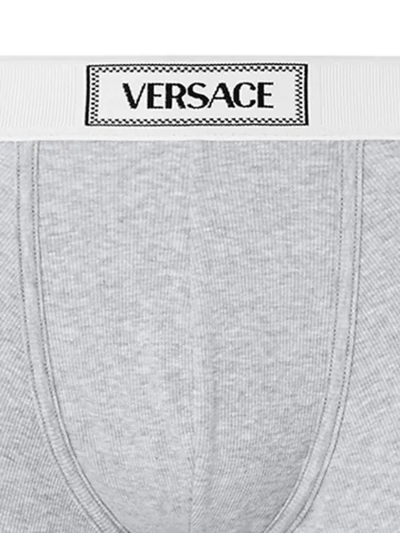 Briaunotas bokseriai Versace pilka