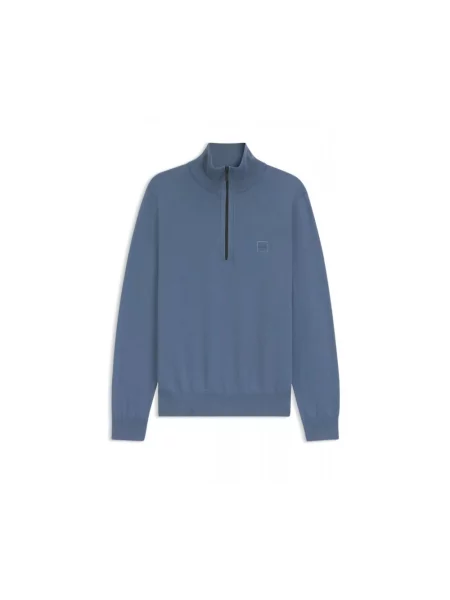 Sweter Boss Orange niebieski