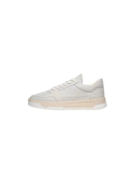 Filling Pieces sneakersy skórzane Low Vise beżowy