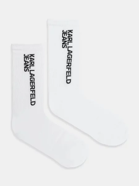 Karl Lagerfeld Jeans Κάλτσες λευκό