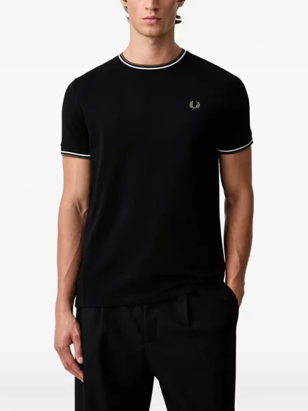 Majica Fred Perry s vezom crna