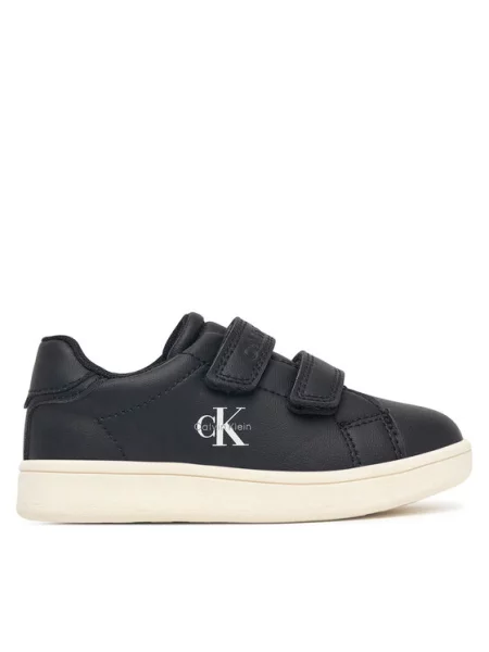 Calvin Klein Sneakersy Low Cut Velcro Sneaker M czarny