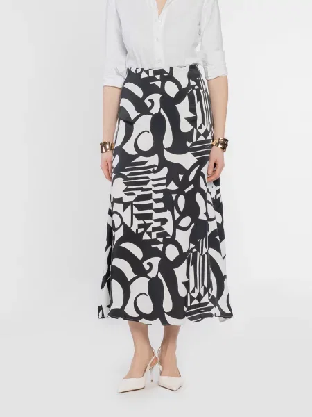 Спідниця міді Arber чорний