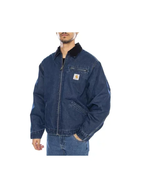 Kurtka Carhartt Wip niebieska