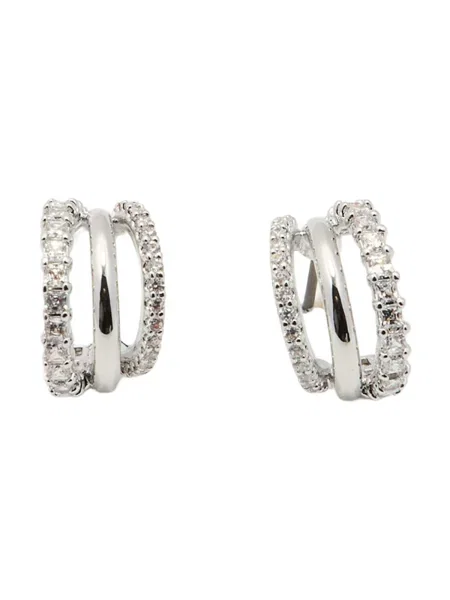 Swarovski Cercei argintiu