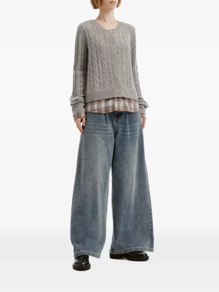 Cardigan B+ab tricotate gri