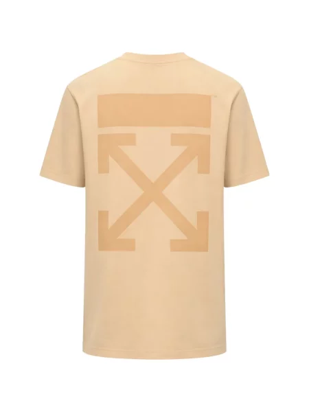 Tricou Off-white cu imagine alb