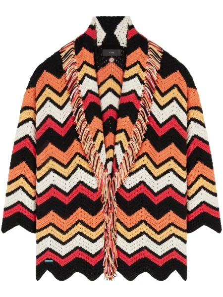 Cardigan Alanui tricotate portocaliu