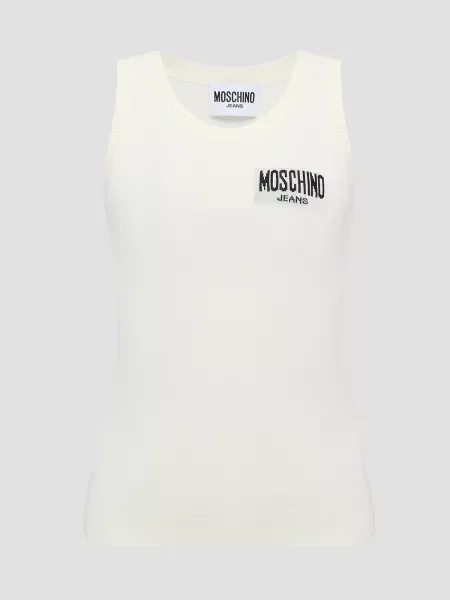 Майка Moschino білий
