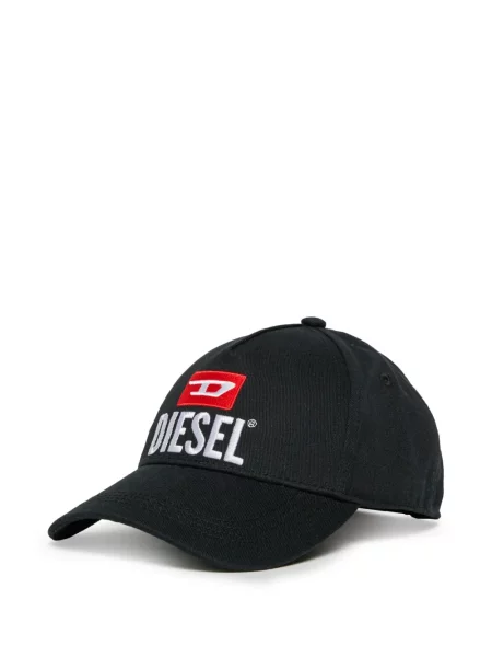 Czapka z daszkiem dziecięca Diesel czarna