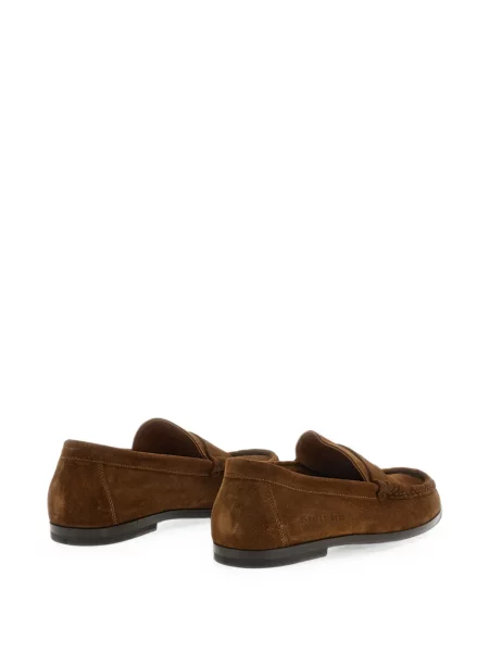 Pantofi loafer Common Projects din piele de căprioară maro