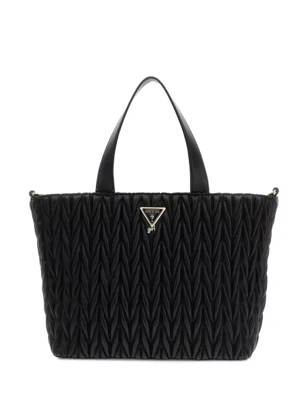 Shopperka dziecięca Guess czarna