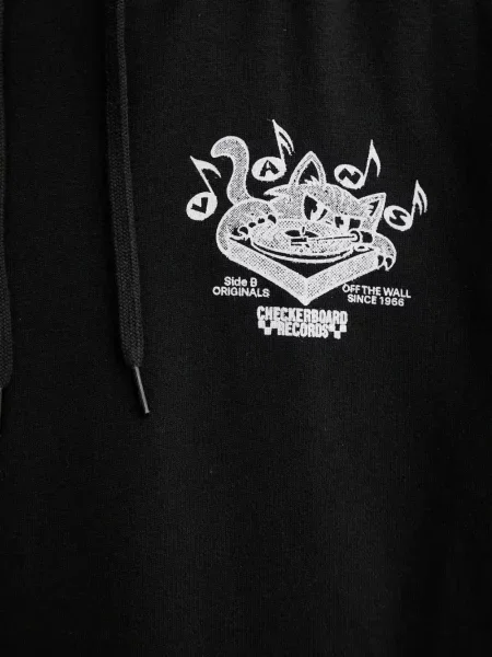 Hanorac cu glugă Vans negru