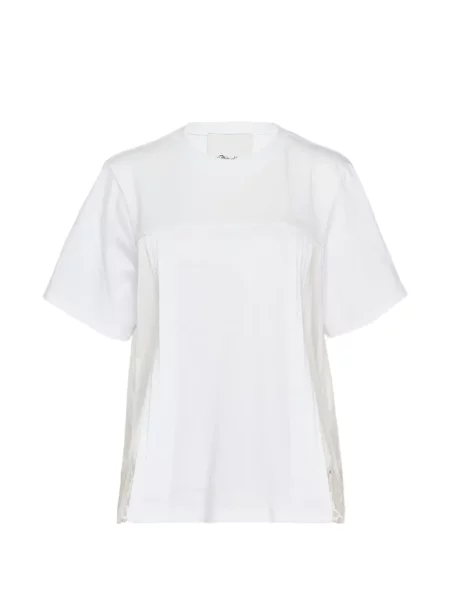 Tricou 3.1 Phillip Lim din dantelă alb