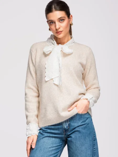 Pulover Edoti albastru