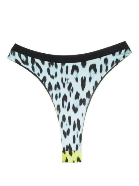 Raštuotas bikini Roberto Cavalli leopardinis žalia