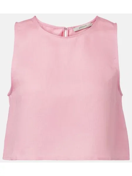Cropp top Asceno de in roz