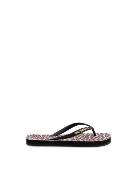 Klapki Dsquared2 czarne