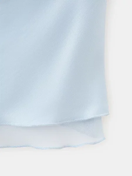 MANGO Top Azur' világoskék