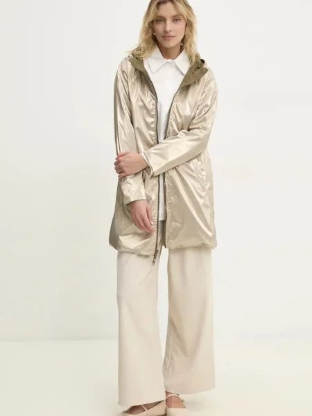 Яке с две лица Answear Lab преходен модел зелено