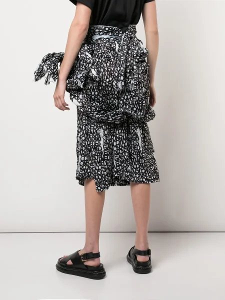 Fustă Comme Des Garçons negru