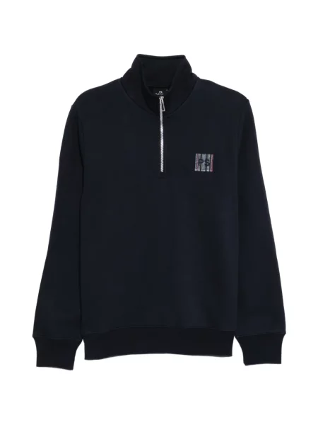 Hanorac Ps Paul Smith cu broderie albastru