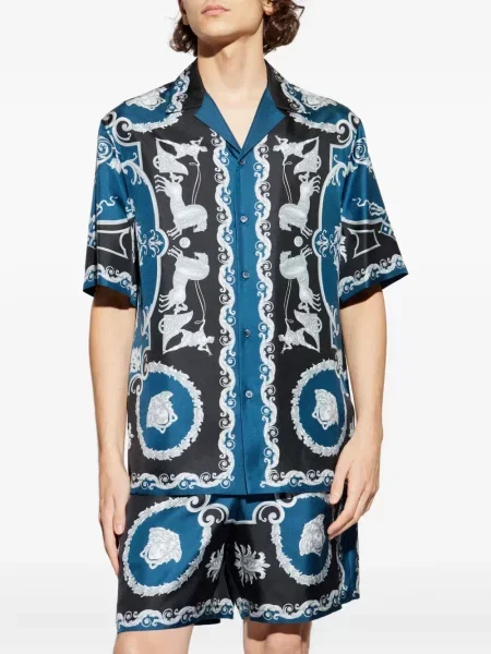 Cămașă Versace albastru