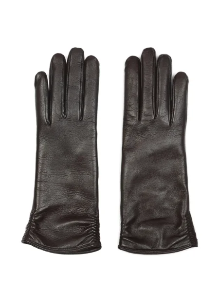 Mănuși Giorgio Armani din piele maro