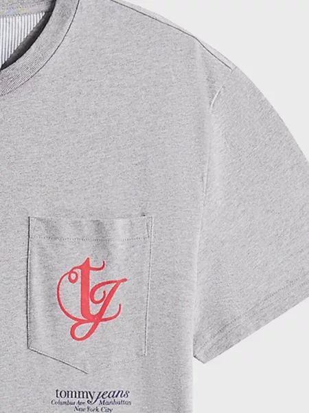 Футболка Tommy Jeans сіра