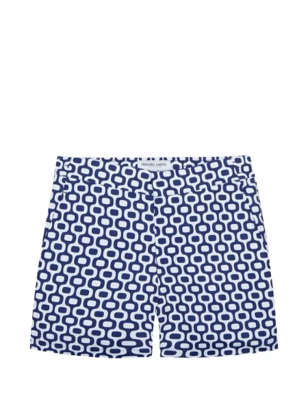 Slip de baie Frescobol Carioca cu imagine albastru