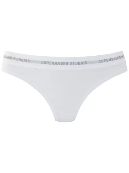 Copenhagen Studios Tanga negru alb
