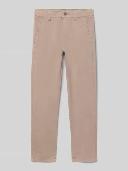 Chinosy o kroju regular fit z mieszanki bawełny model ‘PETE’ S.oliver Red Label