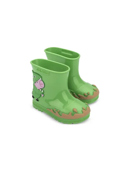 Botki dziecięce Mini Melissa zielone