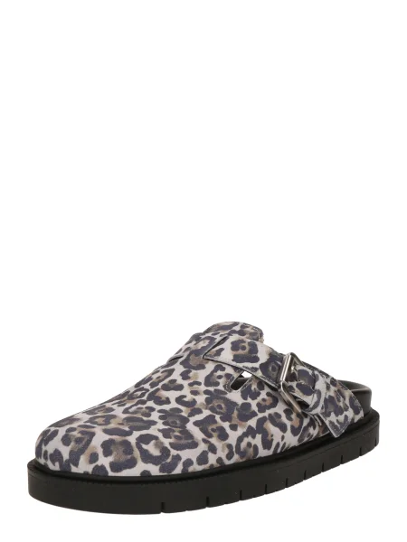 Copenhagen Studios Cokle kremna / brokat / temno rjava