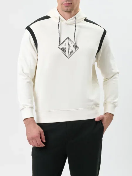 Толстовка Armani Exchange біла