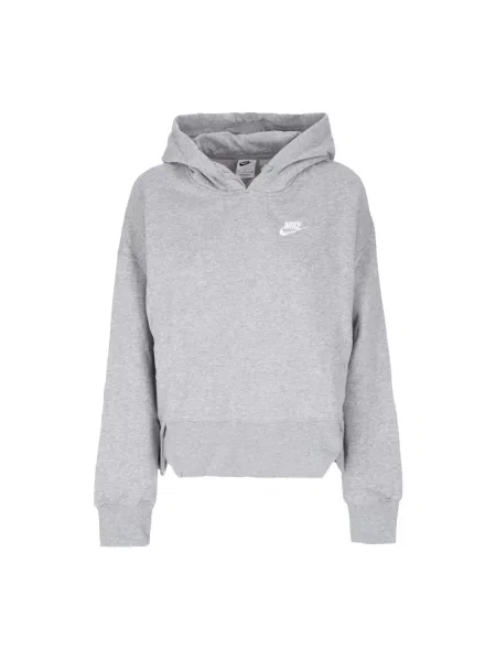Bluza z kapturem Nike polarowa szara