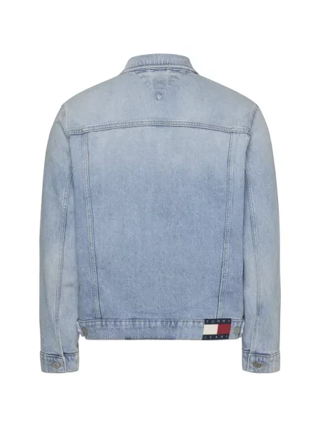 Kurtka jeansowa Tommy Jeans niebieska