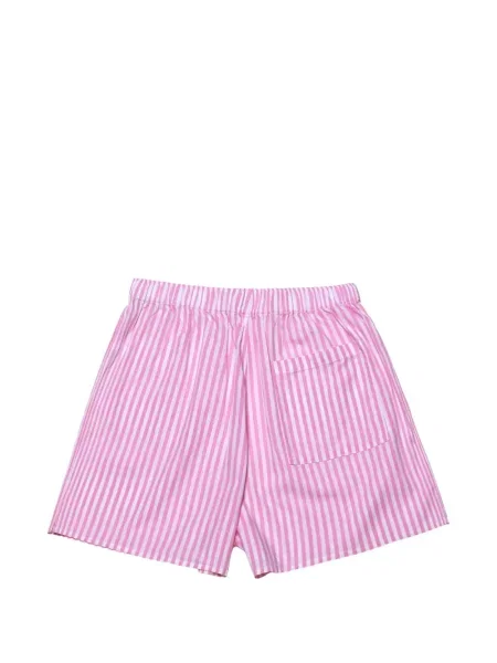Pantaloni scurți Mc2 Saint Barth cu dungi roz