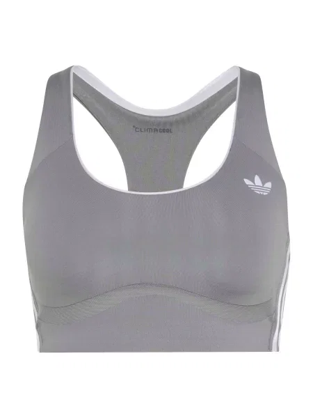ADIDAS ORIGINALS Sutien sport OG SP gri alb