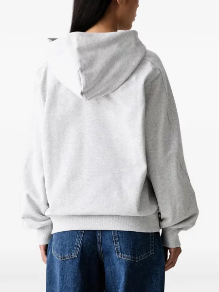 Hanorac Adidas cu broderie cu dungi alergare roz